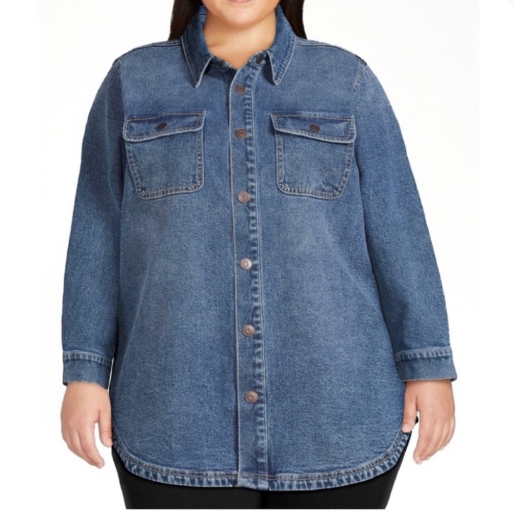 Terra & sky jeans Jacket - size 1x
